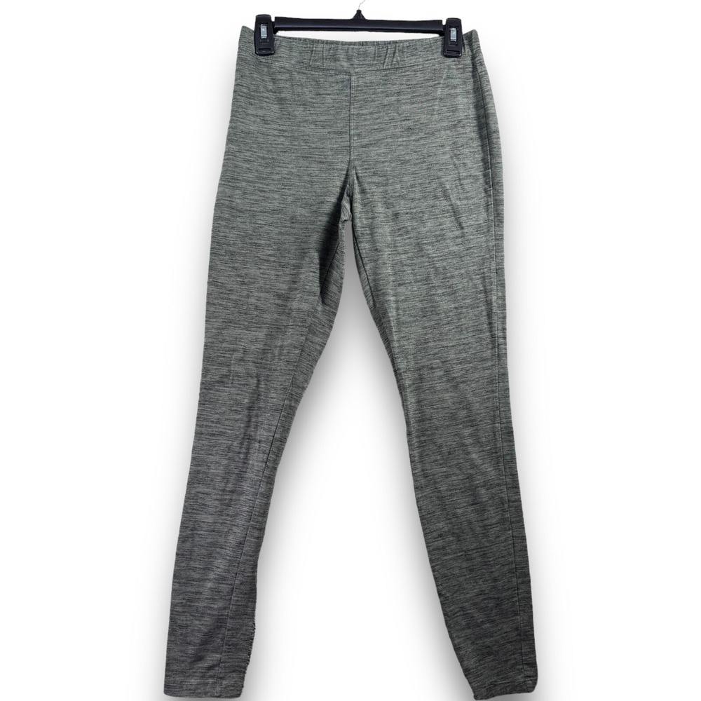Express Women Green Black Space Dye Athletic Leggings Size Medium M Ankle Length